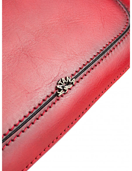 Dámská kožená crossbody kabelka Katana Bezons