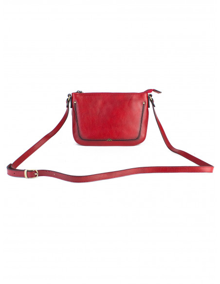 Dámská kožená crossbody kabelka Katana Bezons