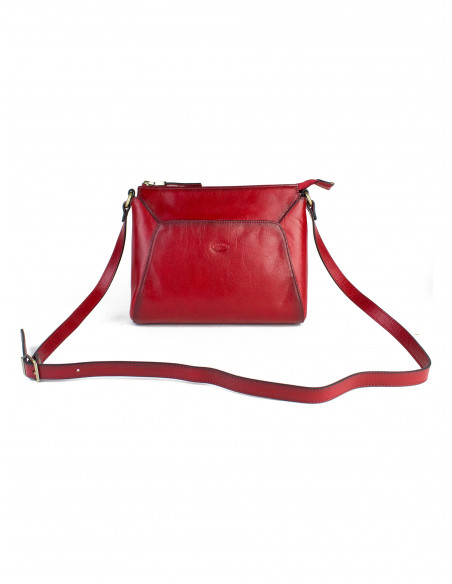 Dámská kožená crossbody kabelka Katana Bretagne