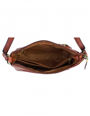 Dámská kožená crossbody kabelka Katana Bretagne