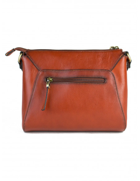 Dámská kožená crossbody kabelka Katana Bretagne