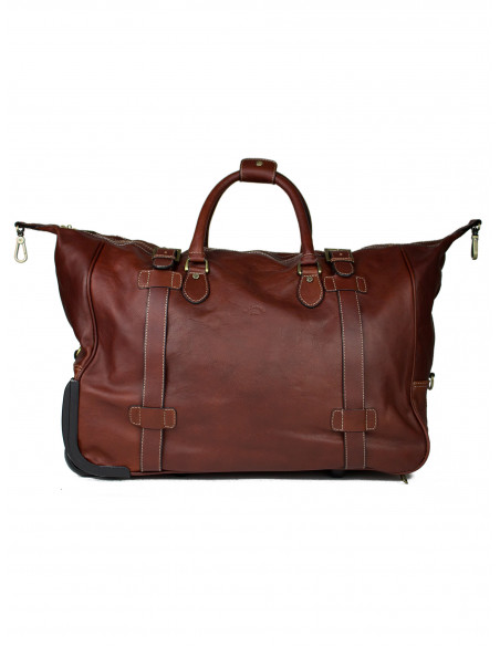 Kožená cestovní taška na kolečkách Katana Patricia