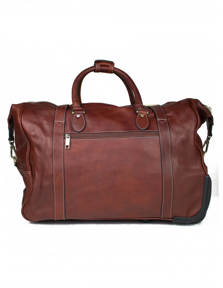 Kožená cestovní taška na kolečkách Katana Patricia