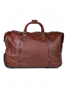 Kožená cestovní taška na kolečkách Katana Patricia