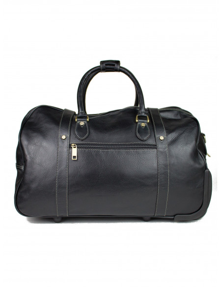 Kožená cestovní taška na kolečkách Katana Brigitte