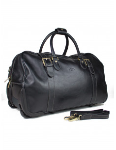 Kožená cestovní taška na kolečkách Katana Brigitte 2