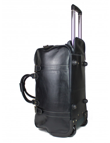 Kožená cestovní taška na kolečkách Katana Brigitte