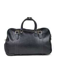 Kožená cestovní taška na kolečkách Katana Brigitte