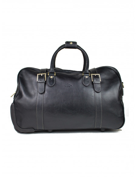 Kožená cestovní taška na kolečkách Katana Brigitte