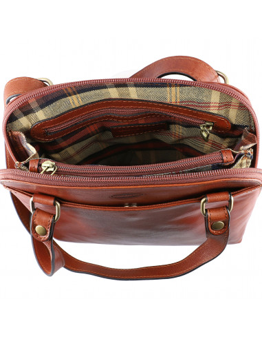 Dámská kožená kabelka/batoh 2v1 Tornabuoni Verona