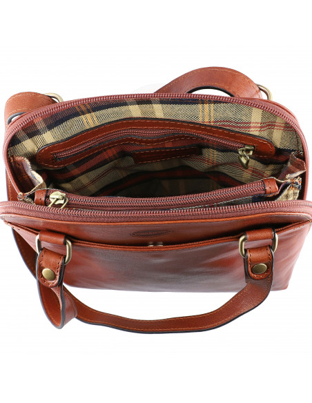 Dámská kožená kabelka/batoh 2v1 Tornabuoni Verona