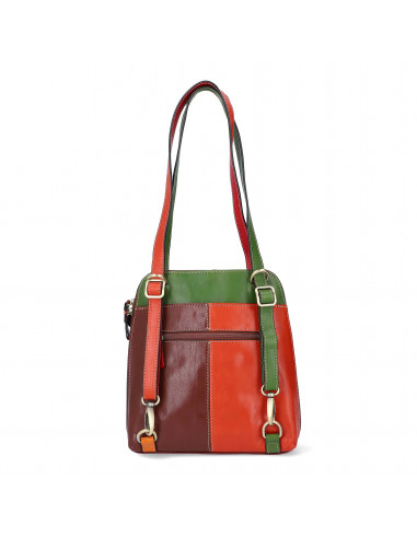 Dámská kožená kabelka/batoh 2v1 Tornabuoni Verona