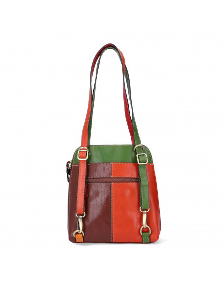 Dámská kožená kabelka/batoh 2v1 Tornabuoni Verona
