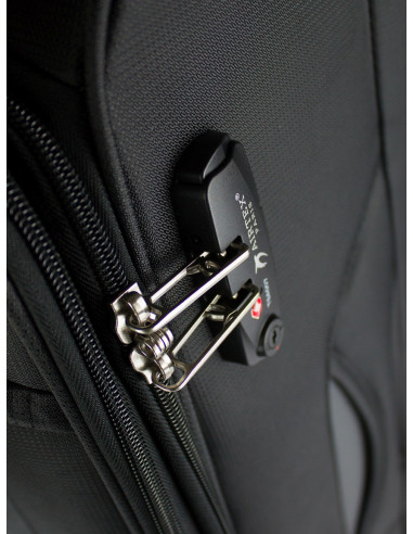 Cestovní textilní kufr Airplus Paris Bernard vel. S, M, L, XL