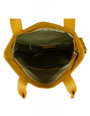 Dámská kožená kabelka Giostra Greta