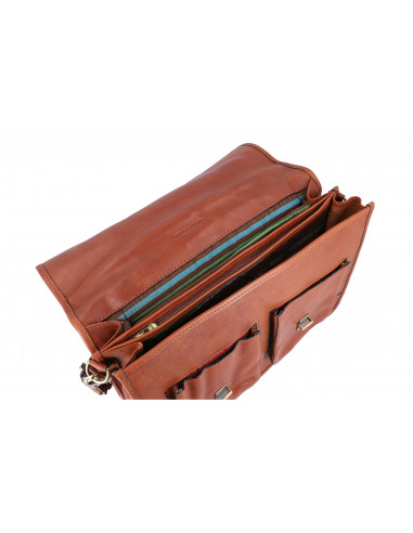 Pánská kožena aktovka/batoh Cristina Rui Bergamo