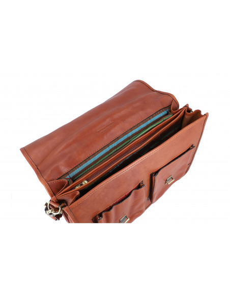 Pánská kožena aktovka/batoh Cristina Rui Bergamo