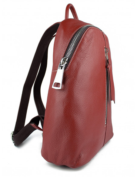 Dámský městský kožený batoh Giostra Jacopo