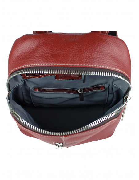 Dámský městský kožený batoh Giostra Jacopo