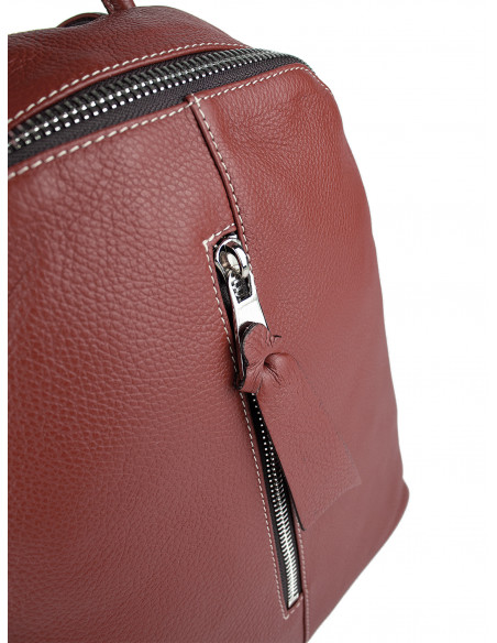 Dámský městský kožený batoh Giostra Jacopo