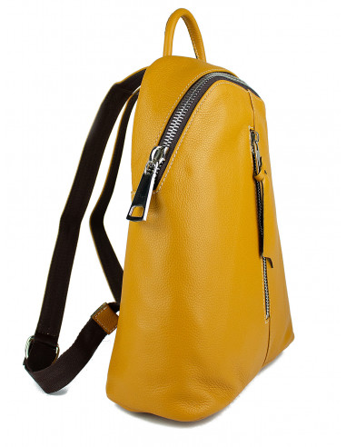 Dámský městský kožený batoh Giostra Jacopo