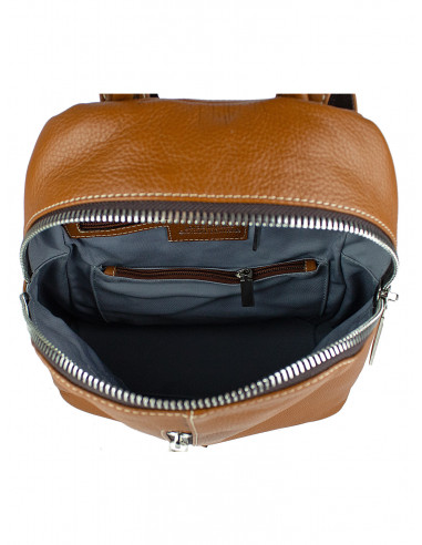 Dámský městský kožený batoh Giostra Jacopo