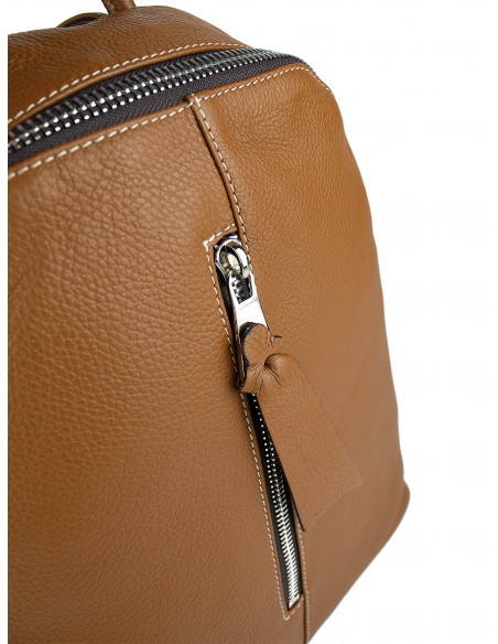 Dámský městský kožený batoh Giostra Jacopo