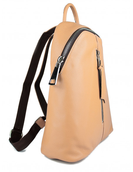 Dámský městský kožený batoh Giostra Jacopo