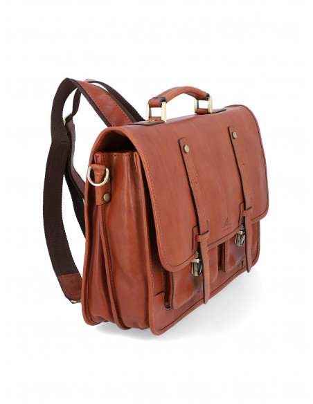 Pánská kožena aktovka/batoh Cristina Rui Bergamo