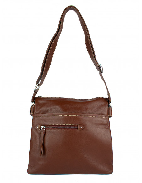 Dámská kožená taška přes rameno Giostra Nela