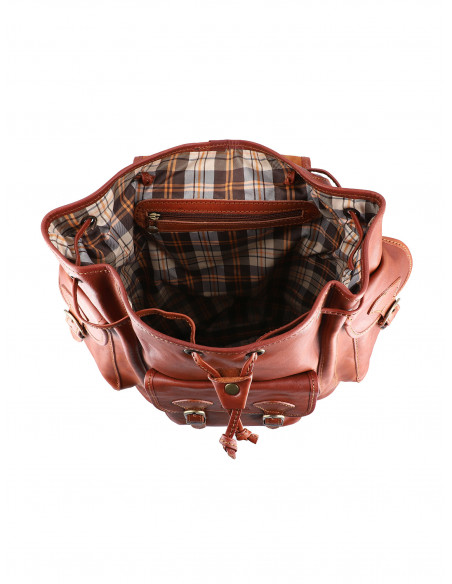 Kožený batoh Cristina Rui Bari z italské kůže