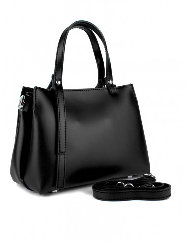 Dámska elegantní kožená kabelka Giostra Alina Piccola do ruky