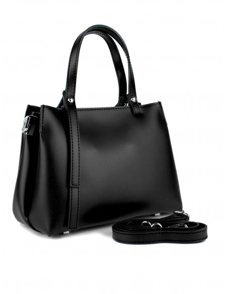 Dámska elegantní kožená kabelka Giostra Alina Piccola do ruky