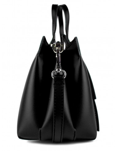 Dámska elegantní kožená kabelka Giostra Alina Piccola do ruky