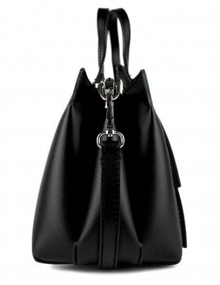 Dámska elegantní kožená kabelka Giostra Alina Piccola do ruky