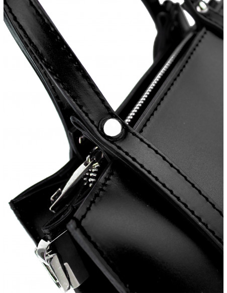 Dámska elegantní kožená kabelka Giostra Alina Piccola do ruky