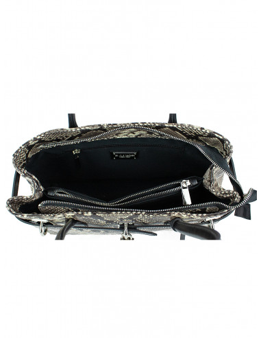 Dámská kožená kabelka s hadím vzorem Giostra Aga Grande Serpente