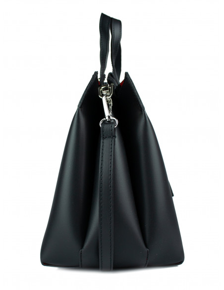 Dámská elegantní kožená kabelka Giostra Alina Medium do ruky