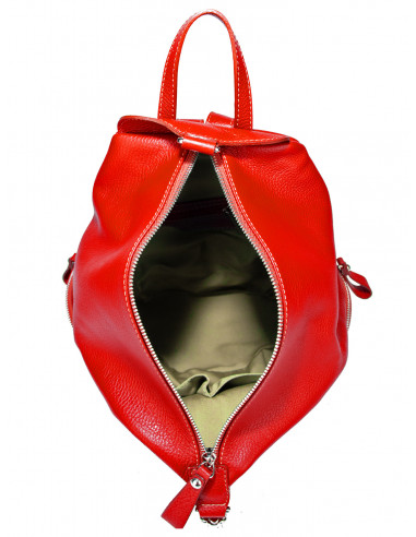 Dámský kožený batoh Giostra Livie