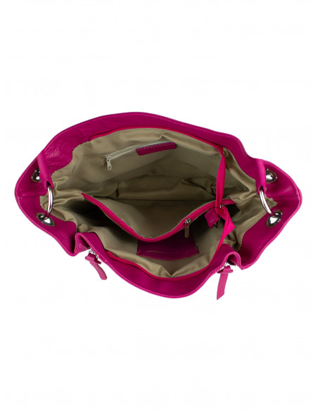 Dámská kožená kabelka Giostra Zita