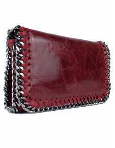 Dámská kožená kabelka/psaníčko s řetízkem Giostra Stela Piccolo 2