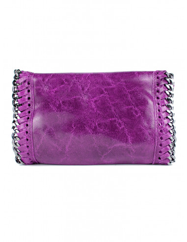 Dámská kožená kabelka/psaníčko s řetízkem Giostra Stela Piccolo