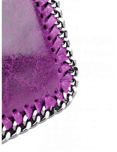 Dámská kožená kabelka/psaníčko s řetízkem Giostra Stela Piccolo