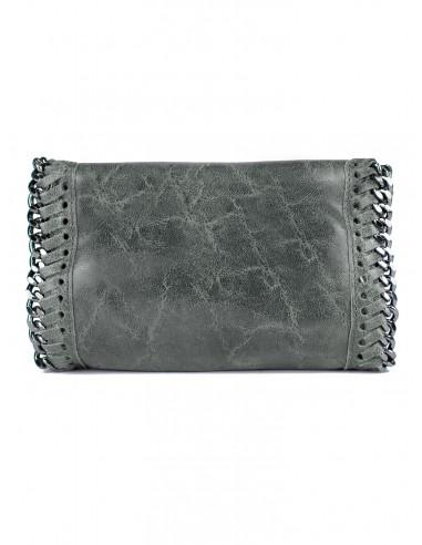 Dámská kožená kabelka/psaníčko s řetízkem Giostra Stela Piccolo