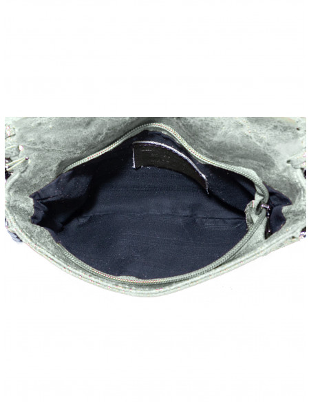 Dámská kožená kabelka/psaníčko s řetízkem Giostra Stela Piccolo