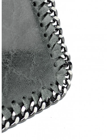 Dámská kožená kabelka/psaníčko s řetízkem Giostra Stela Piccolo