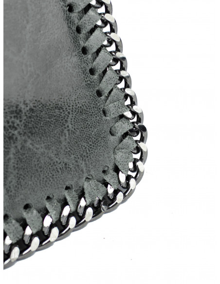 Dámská kožená kabelka/psaníčko s řetízkem Giostra Stela Piccolo