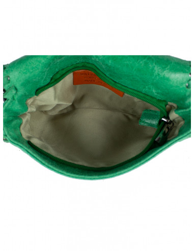 Dámská kožená kabelka/psaníčko s řetízkem Giostra Stela Piccolo