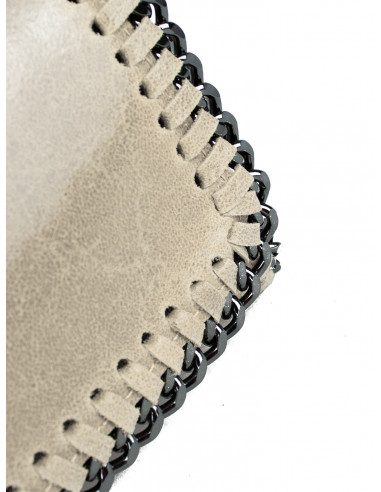 Dámská kožená kabelka/psaníčko s řetízkem Giostra Stela Piccolo