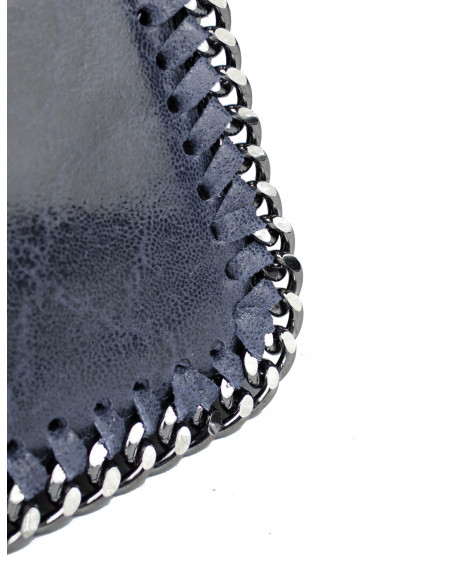 Dámská kožená kabelka/psaníčko s řetízkem Giostra Stela Piccolo